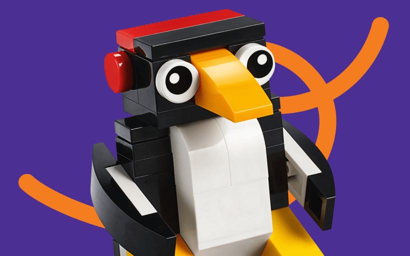 Build a LEGO® penguin