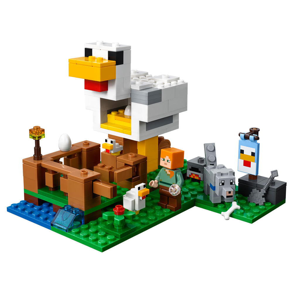 Lego Minecraft A Casa Da Árvore Moderna 21174 - Xickos Brinquedos