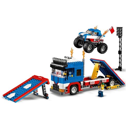 LEGO® Creator - Modelo 3 Em 1: Espetáculo em Quatro Rodas