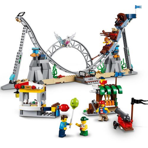 LEGO® Creator - Modelo 3 em 1: Montanhas-russas de Piratas