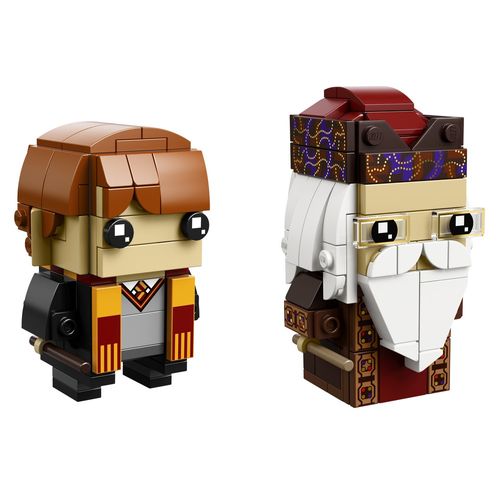 LEGO BrickHeadz - Ron Weasley e Alvo Dumbleodore