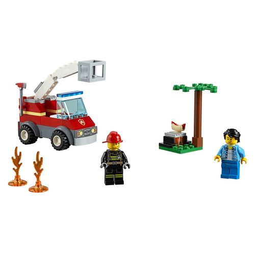 LEGO® City - Extinção de Fogo no Churrasco