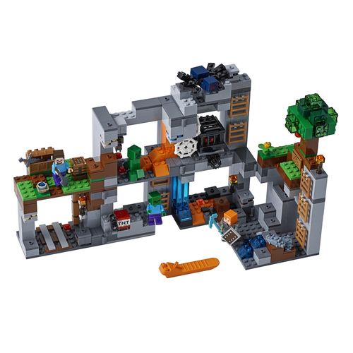 LEGO® Minecraft® - Aventuras na Base Rochosa