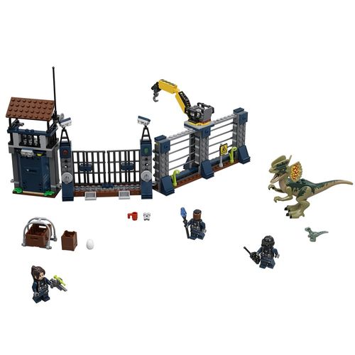 LEGO® Jurassic World - Ataque de Dilofossauro no Posto Avançado