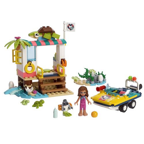 LEGO® Friends - Missão de Resgate de Tartarugas