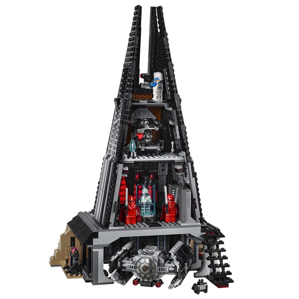 Darth vader castle lego new arrivals