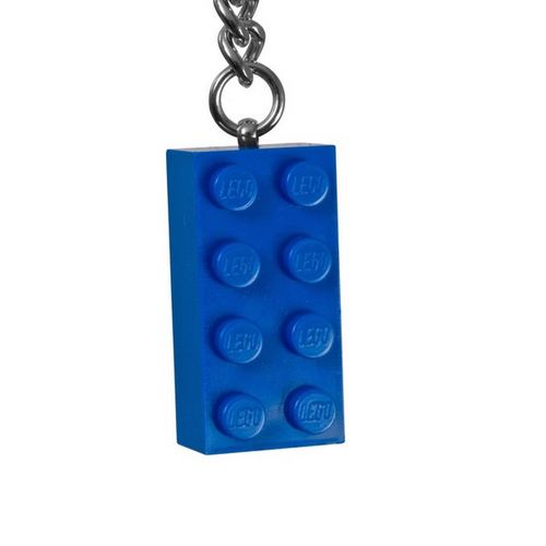 LEGO® Chaveiro - Bloco Azul