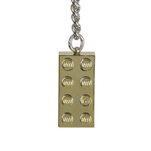 LEGO® Chaveiro - Bloco Dourado
