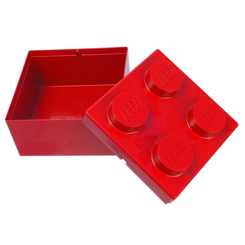 LEGO® - Caixa LEGO® Vermelha 2x2