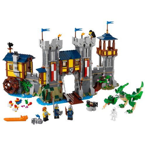 LEGO® Creator 3 Em 1 - Castelo Medieval