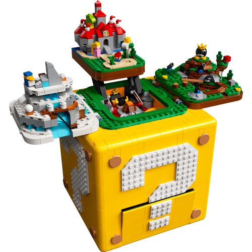 LEGO® Super Mario™ - Bloco ponto de Interrogação de Super Mario 64™