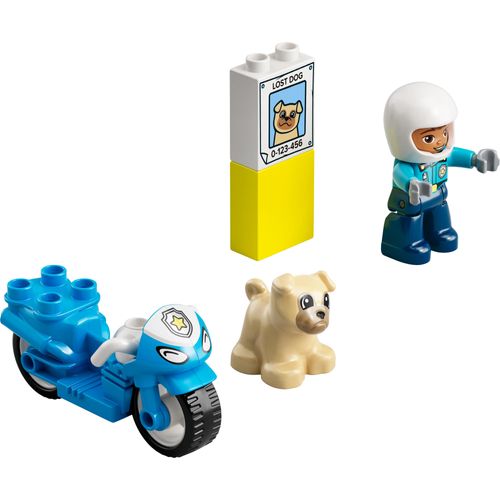 LEGO® DUPLO® - Motocicleta da Polícia