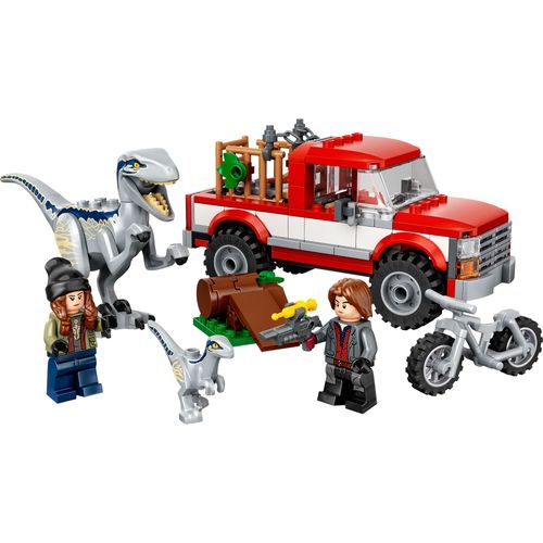 LEGO® Jurassic World - Captura dos Velociraptores Blue e Beta