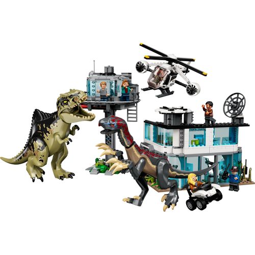 LEGO® Jurassic World -Ataque do Giganotossauro e do Therizinossauro