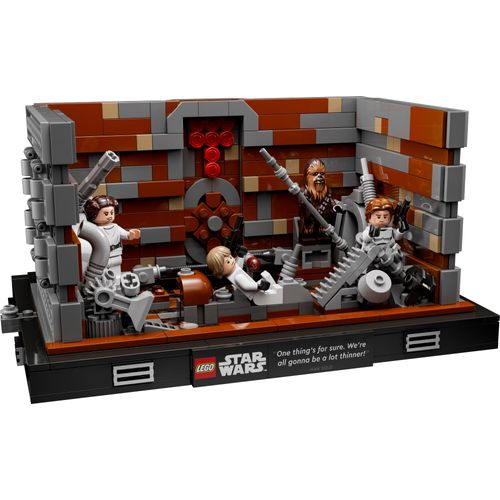 LEGO® Star Wars™ - Diorama do Compactador de Lixo Estrela da Morte™