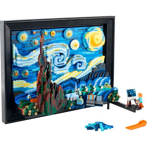 LEGO® Ideas - Vincent van Gogh - A Noite Estrelada
