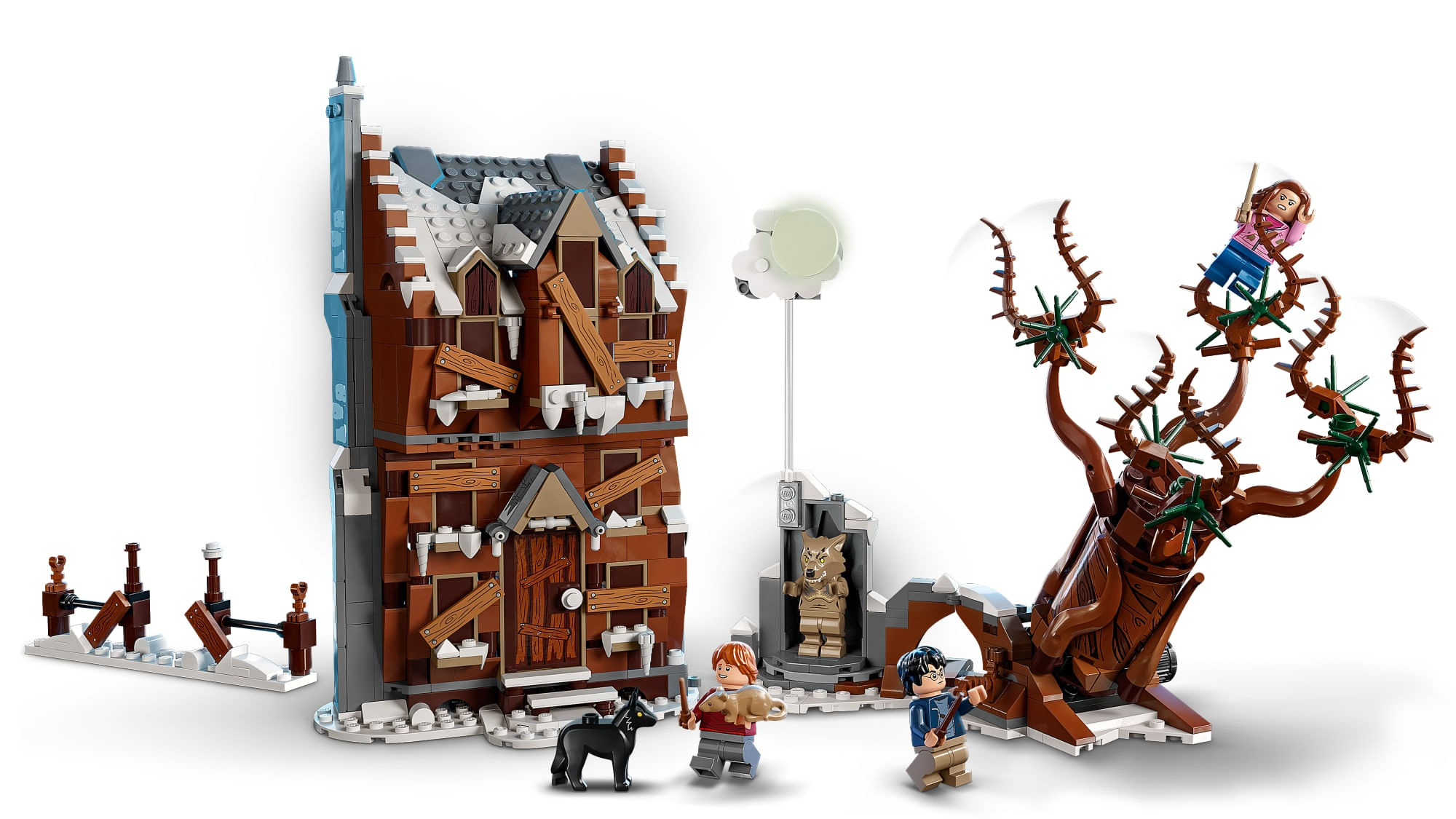 Lego Harry Potter: O Túnel Shrieking Shack e o Salgueiro Lutador