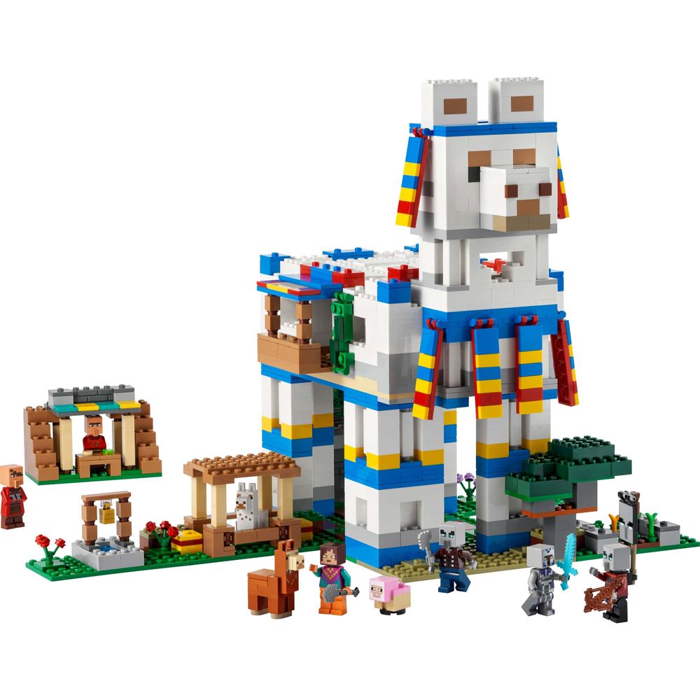 MONTANDO LEGO MINECRAFT - O GOLEM DE FERRO (e o porquinho mais fofinho da  história) 