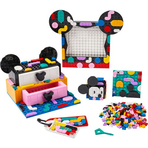LEGO DOTS - Projeto Volta Às Aulas Mickey Mouse e Minnie Mouse