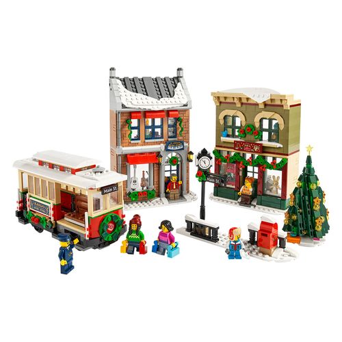 LEGO Icons - Natal na Rua Principal