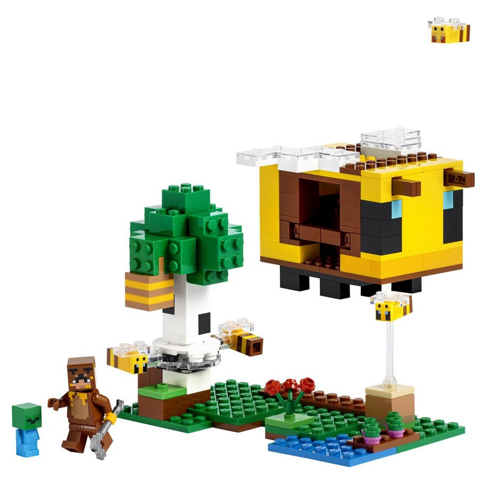 LEGO MINECRAFT 21174 A CASA DA ARVORE MODERNA 038439 - LEGO MINECRAFT 21174  A CASA DA ARVORE MODERNA - LEGO