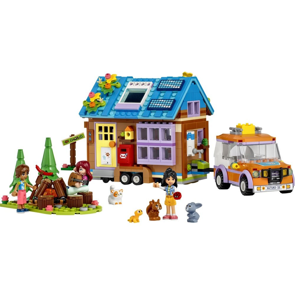 LEGO Friends Mobile Tiny House Playset with Toy Car fashion 41735