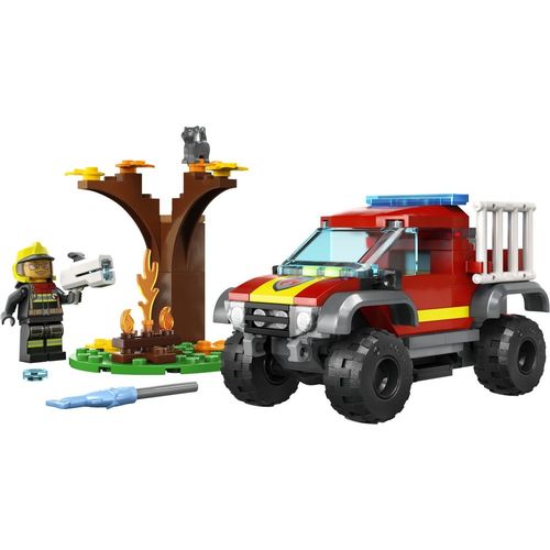 LEGO® City - Caminhão de Bombeiros 4x4 Resgate