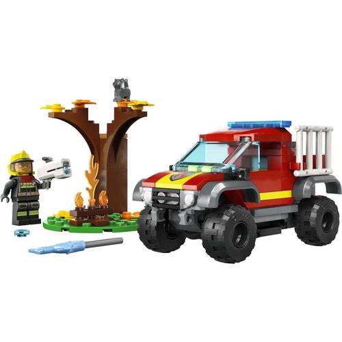 LEGO City - Caminhão de Bombeiros 4x4 Resgate