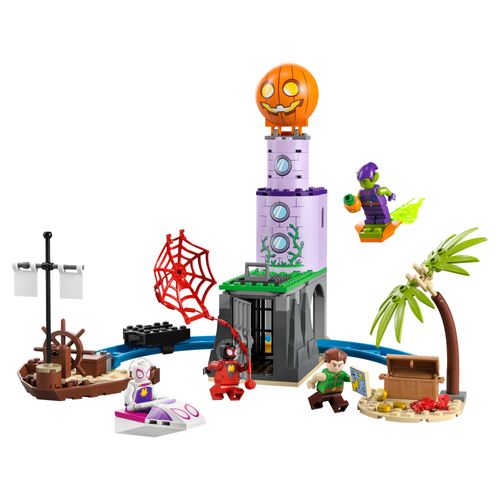 LEGO® Marvel - Equipe Aranha no Farol do Duende Verde