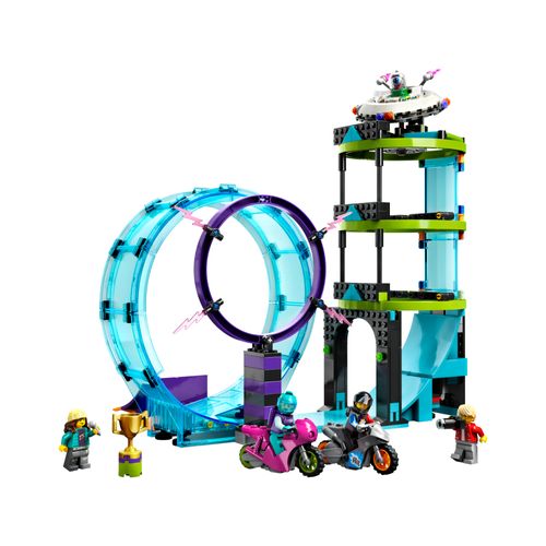 LEGO City - Desafio de Acrobacias com Anéis Giratórios