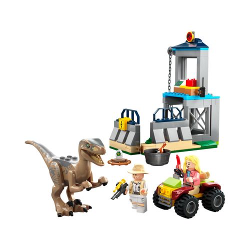 LEGO® Jurassic World - Fuga do Velociraptor