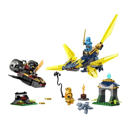 LEGO Ninjago - Batalha do Bebê Dragão de Nya e Arin