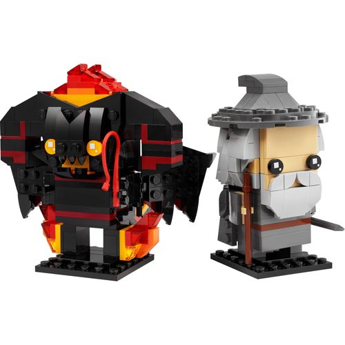 LEGO BrickHeadz - Gandalf o Cinzento e Balrog