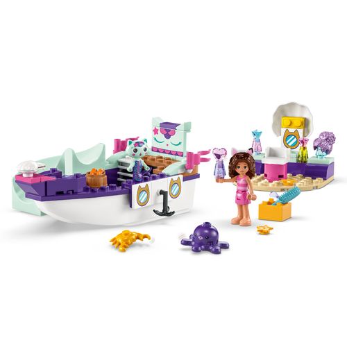 LEGO® Gabby's Dollhouse - Navio e Spa da Gabby e Sereiata