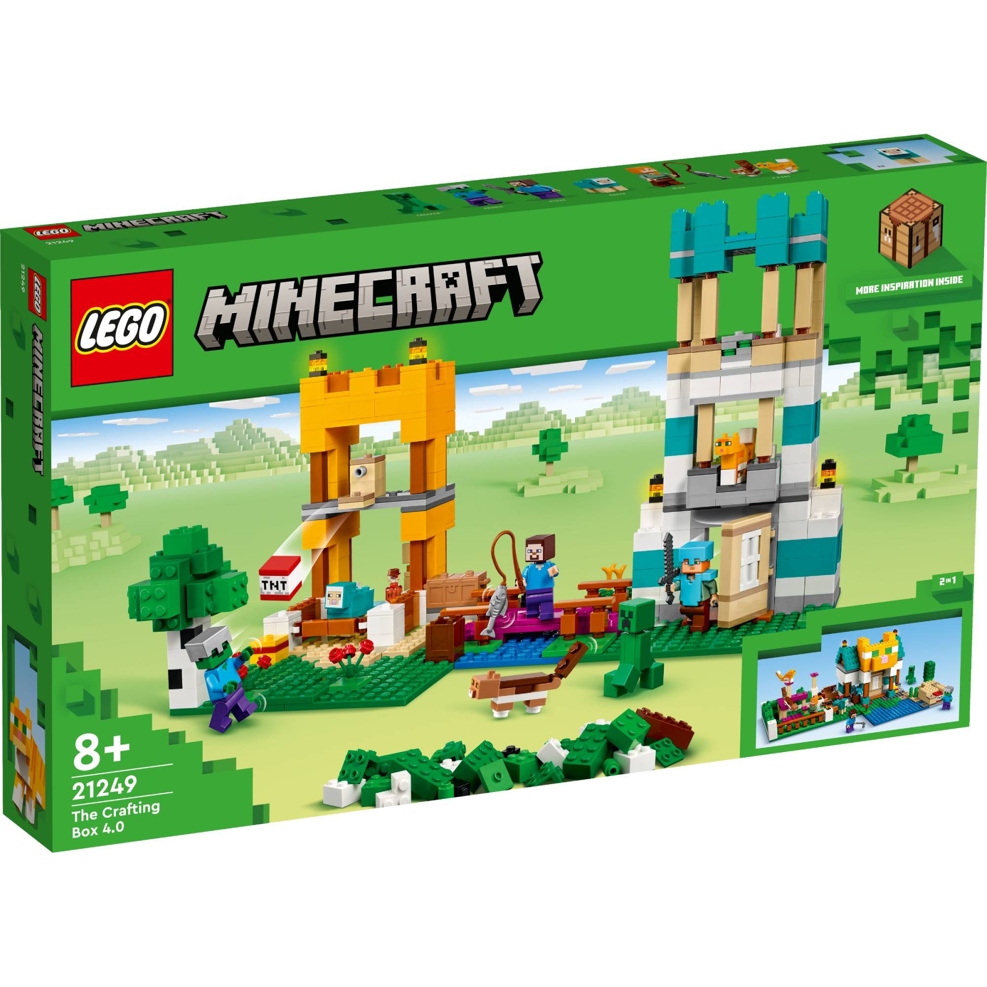 LEGO Minecraft A Casa de Árvore Moderna - 909 Peças