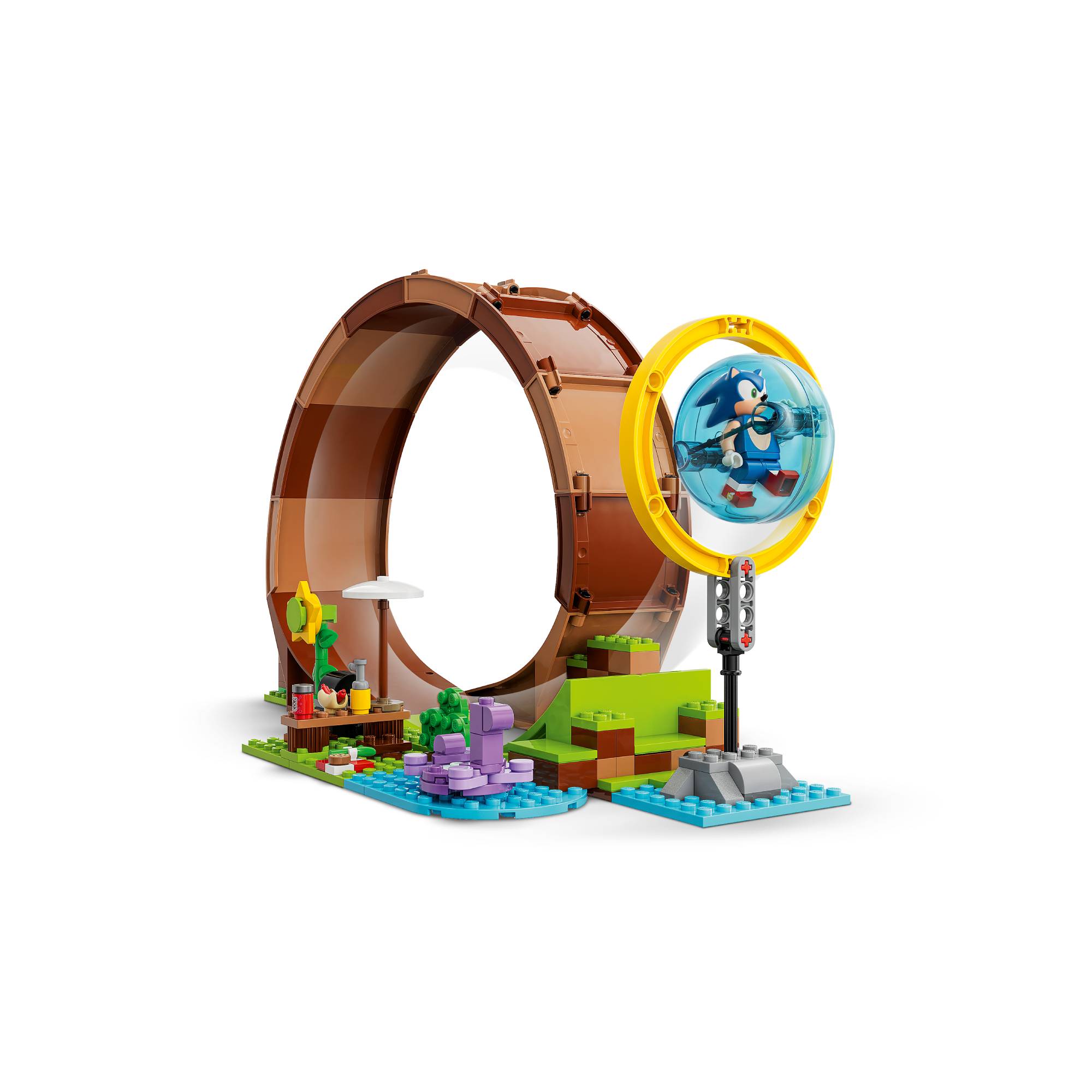 Lego Sonic Desafio De Looping Da Zona De Green Hill Do Sonic - 76994 - Lego  - Real Brinquedos