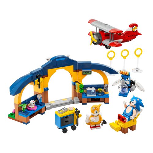 LEGO® Sonic the Hedgehog™ - Oficina do Tails e Avião Tornado