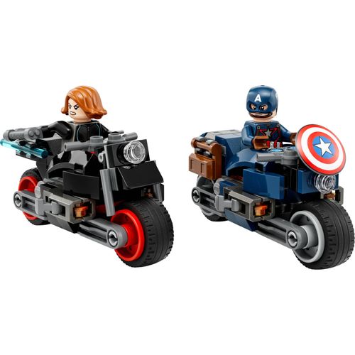LEGO® Marvel - Motocicletas da Viúva Negra e do Capitão América