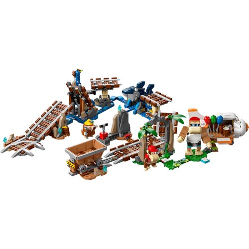 LEGO® Super Mario™ - Pacote de Expansão - Percurso no Vagonete do Diddy Kong