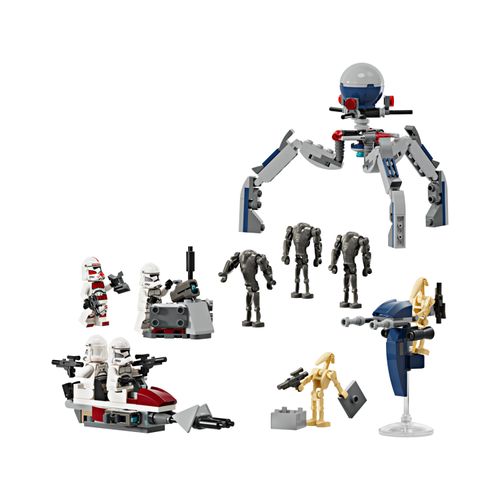 LEGO Star Wars - Pacote de Batalha de Soldado Clone e Droide de Batalha