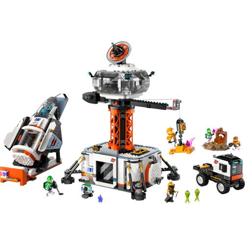 LEGO® City - Base Espacial e Plataforma de Lançamento de Foguetes