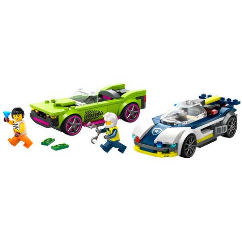LEGO City - Perseguição de Carro da Policia e Muscle Car
