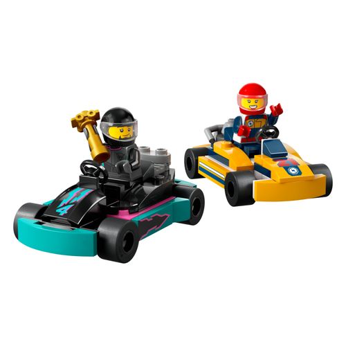 LEGO® City - Karts e pilotos de corrida