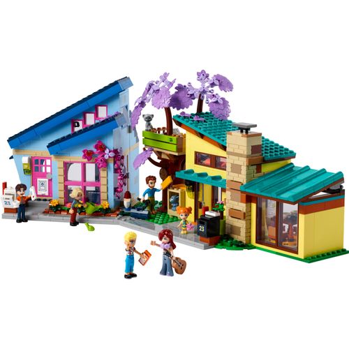 LEGO Friends - Casas de Família de Olly e Paisley