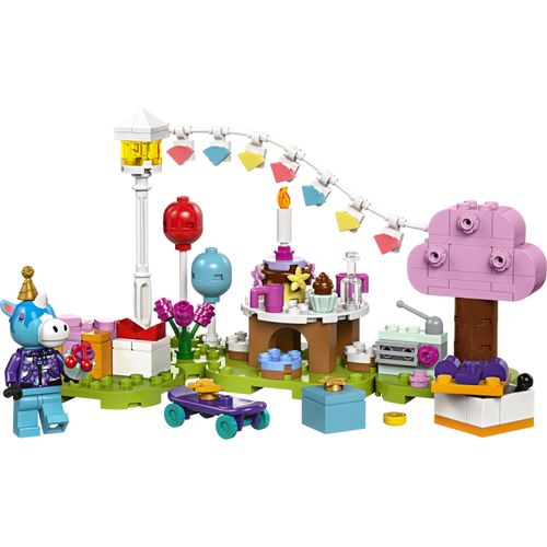 LEGO Animal Crossing - Festa de aniversario do Julian