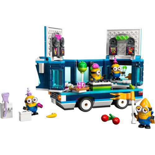 LEGO Meu Malvado Favorito 4 - Ônibus de festa musical dos Minions