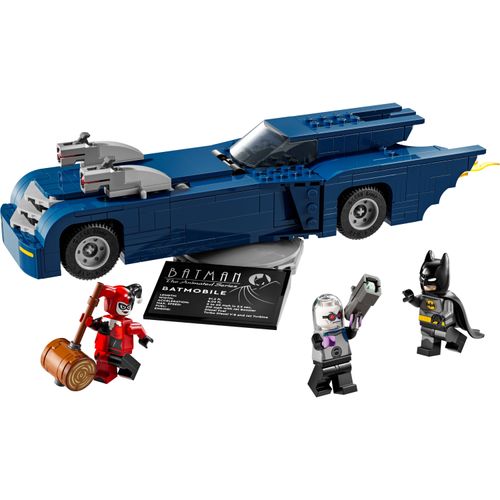 LEGO® DC - Batman™ com o Batmóvel™ vs. Harley Quinn™ e Mr. Freeze™