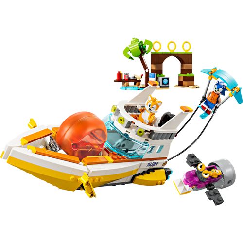 LEGO® Sonic the Hedgehog™ - Barco de aventura do Tails