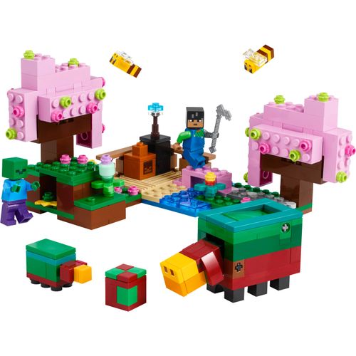 LEGO® Minecraft® - O jardim em flor de cerejeira