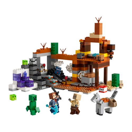 LEGO® Minecraft® - O poço da mina de Badlands